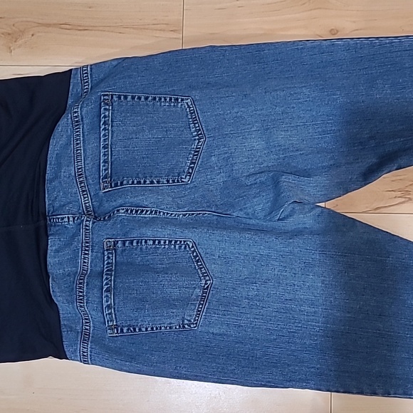 Liz Lange maternity women's size 16 blue jeans - Picture 3 of 6